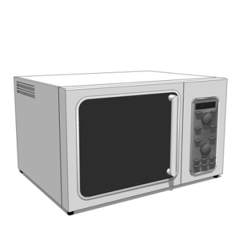 现代微波炉su模型