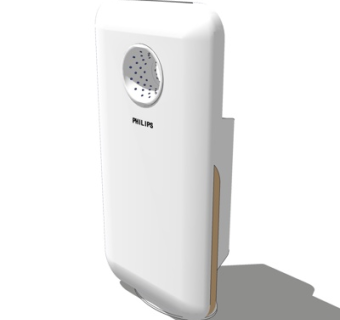 现代暖风机su模型