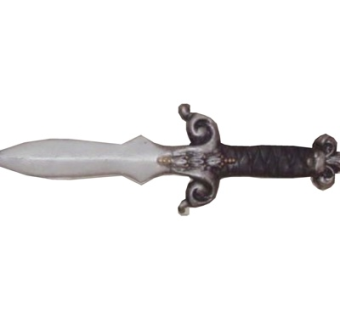 欧式复古匕首su模型