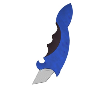 现代水果刀su模型