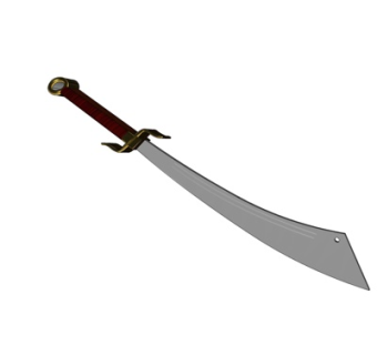 现代刀剑su模型