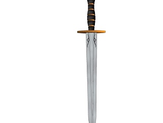 现代刀剑su模型