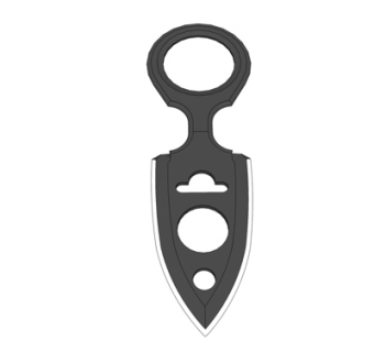 现代忍者手里剑玩具su模型