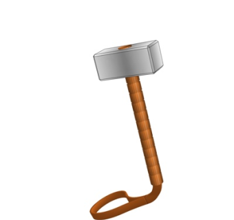 现代锤子su模型