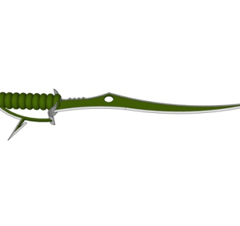 现代刀剑玩具su模型