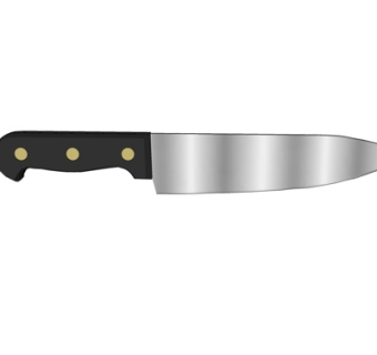 现代水果刀su模型