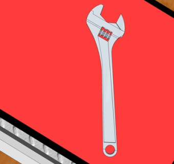 现代金属扳手su模型