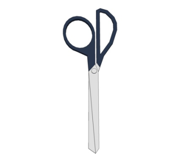 现代剪刀su模型