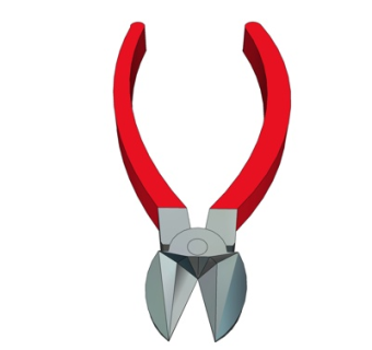 现代斜口钳su模型