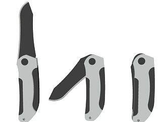 现代折叠<em>刀</em>su模型