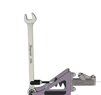 现代金属扳手su模型