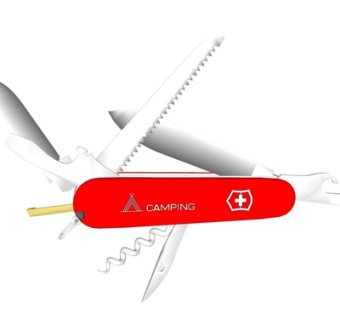 现代折叠刀su模型