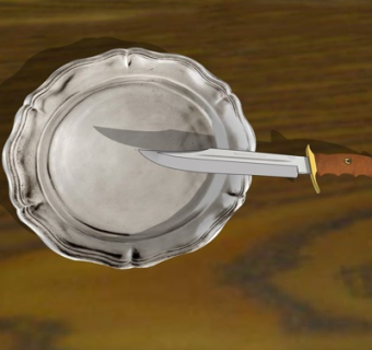 现代水果刀su模型