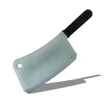 现代菜刀su模型