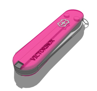 现代折叠刀su模型