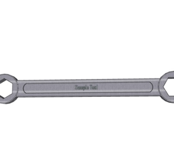 现代金属扳手su模型