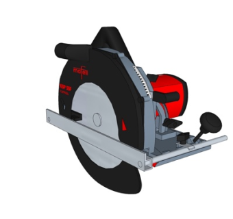 现代切割机su模型