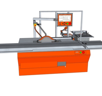 现代设备操控台su模型
