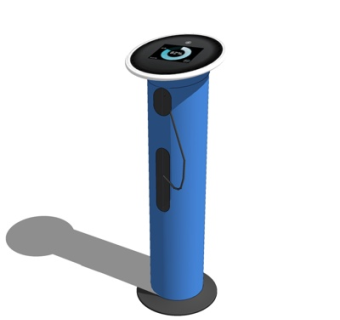 现代设备操控台su模型