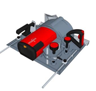 现代设备机床su模型