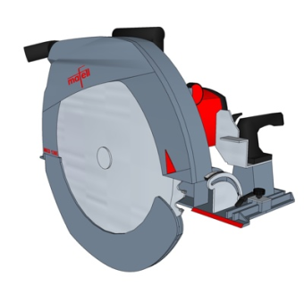 现代切割机su模型