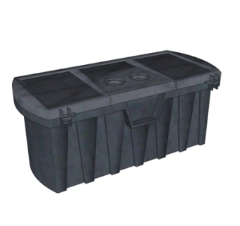 现代收纳箱su模型