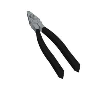 现代钳子su模型