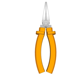 现代尖嘴钳su模型