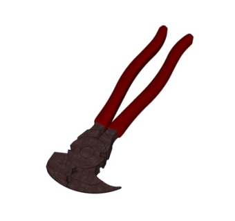 现代钳子su模型