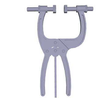 现代钳子su模型