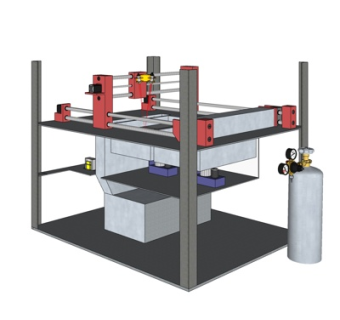 现代设备操控台su模型