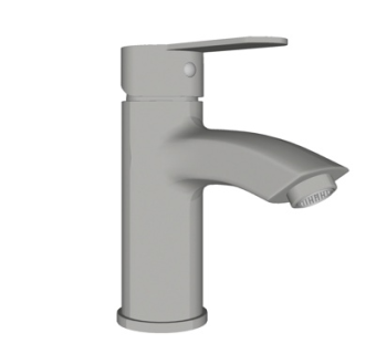 现代金属水龙头su模型