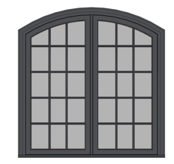 现代窗户su模型