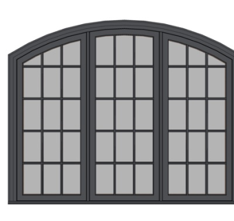 现代窗户su模型