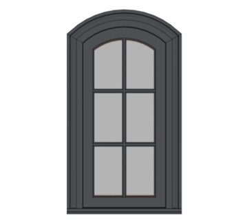 现代窗户su模型