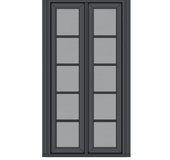 现代窗户su模型