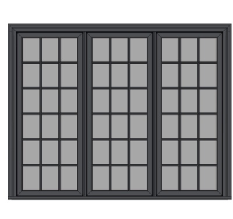 现代窗户su模型