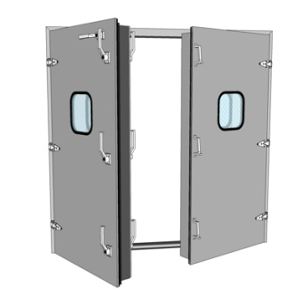 现代防火门su模型