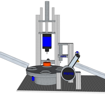 现代工业设备su模型