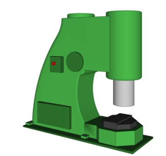 现代工业设备su模型