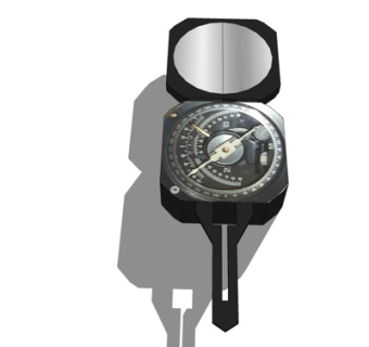 现代指南针su模型