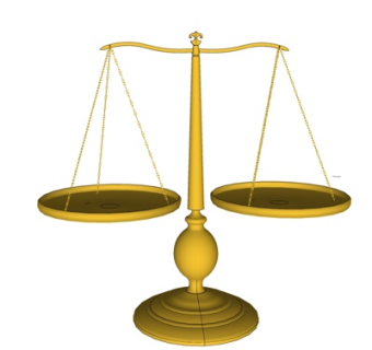 欧式金属天平su模型