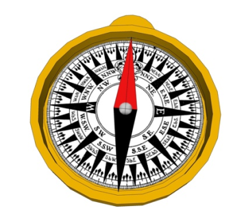 现代指南针su模型