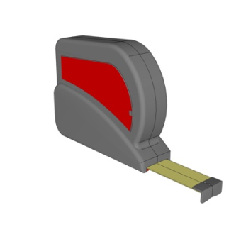 现代卷尺su模型