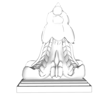 欧式石膏雕花su模型