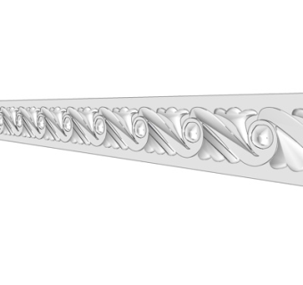 欧式石膏雕花su模型