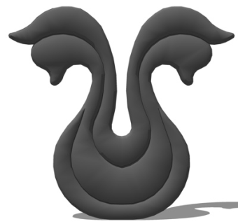 欧式铁艺雕花su模型