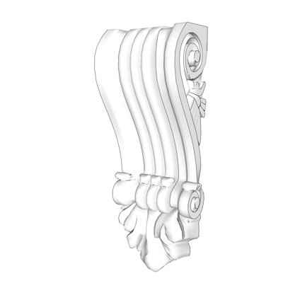 欧式石膏雕花su模型