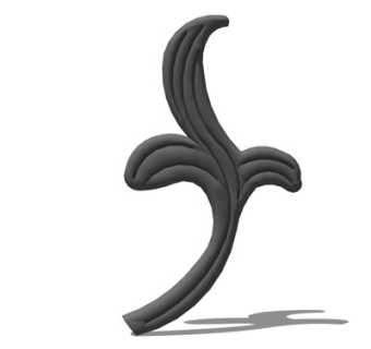 欧式铁艺雕花su模型