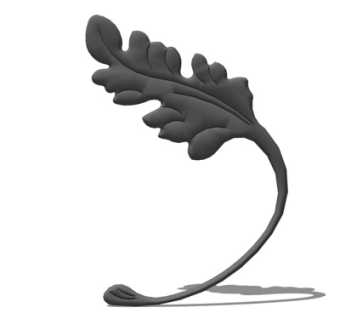 欧式铁艺雕花su模型